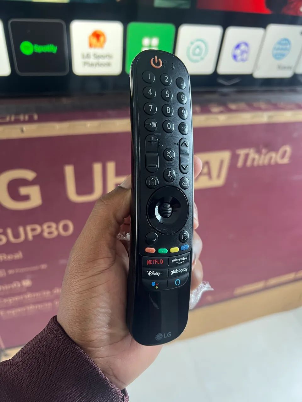 (PEGO TV MENOR) SMART TV 75 Polegadas 4K UHD LG  - Foto 4