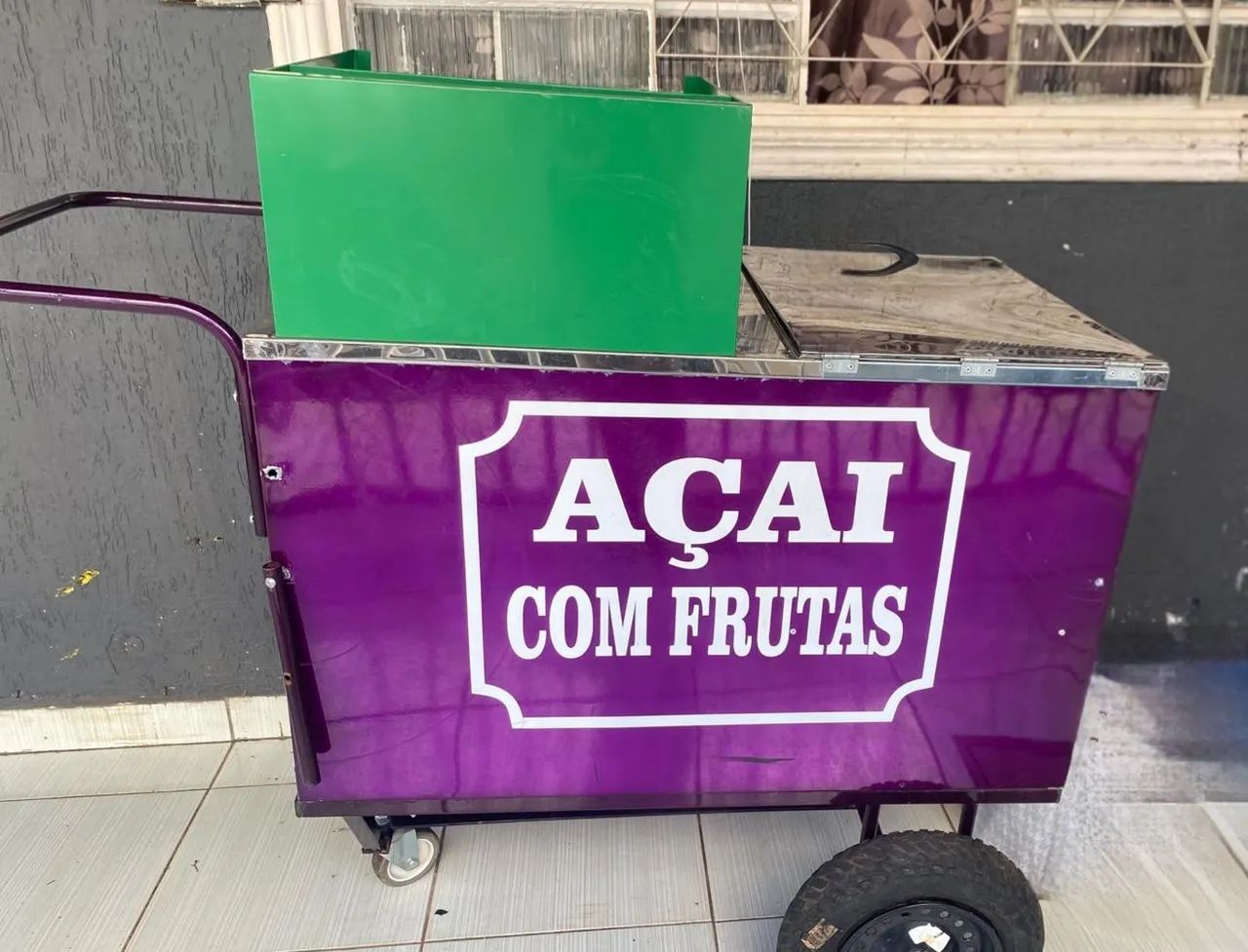 Carrinho de açaí 