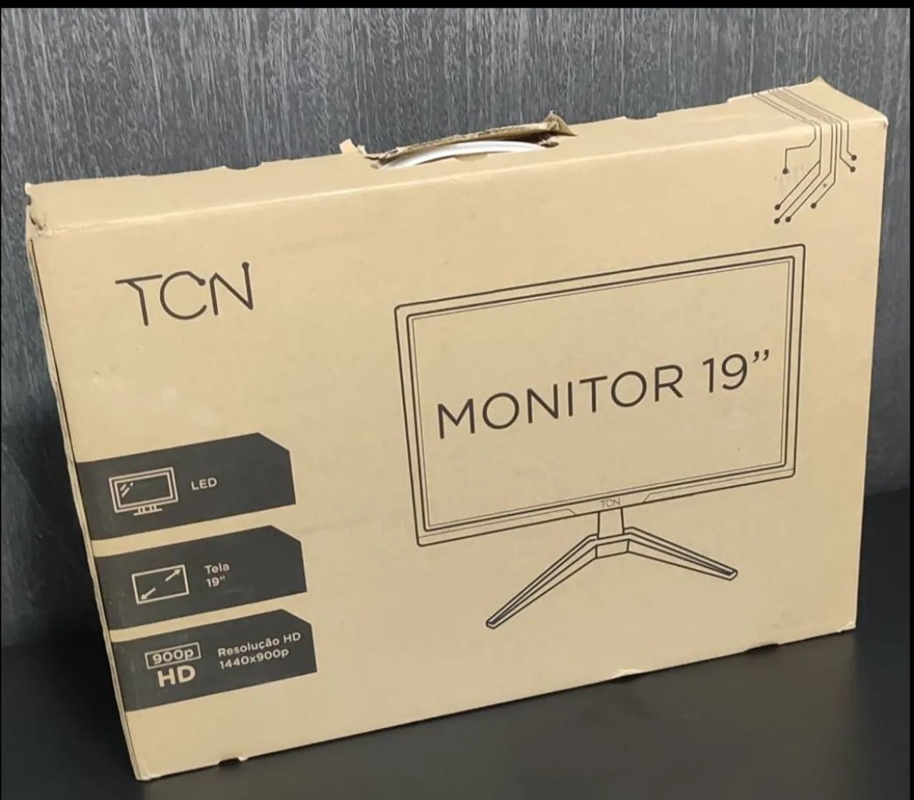 Monitor 19 novo Nota e garantia 