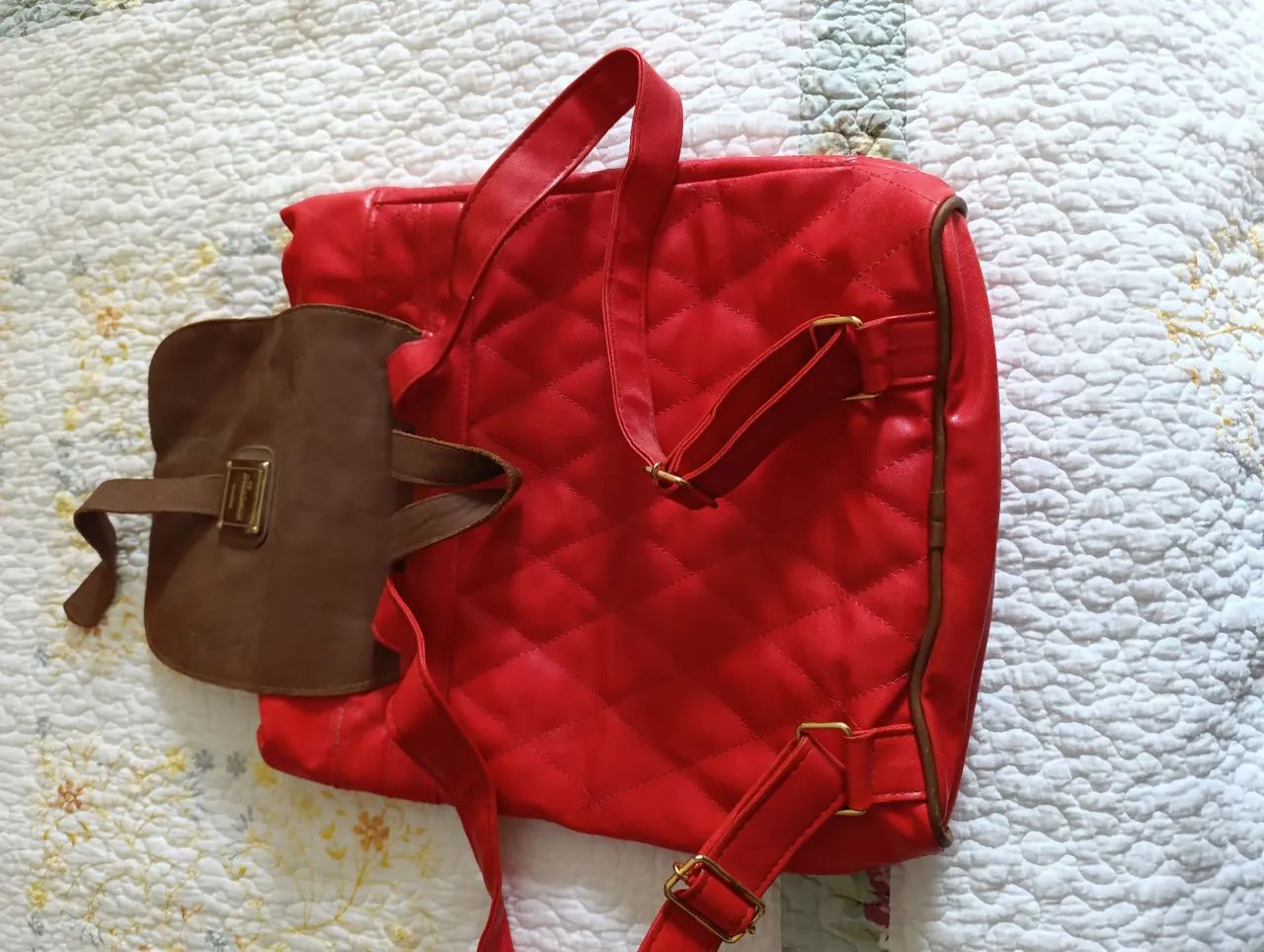 Maravilhosa mochila Missbela! Pouco usada! Leia a descrição, por favor! - Foto 5