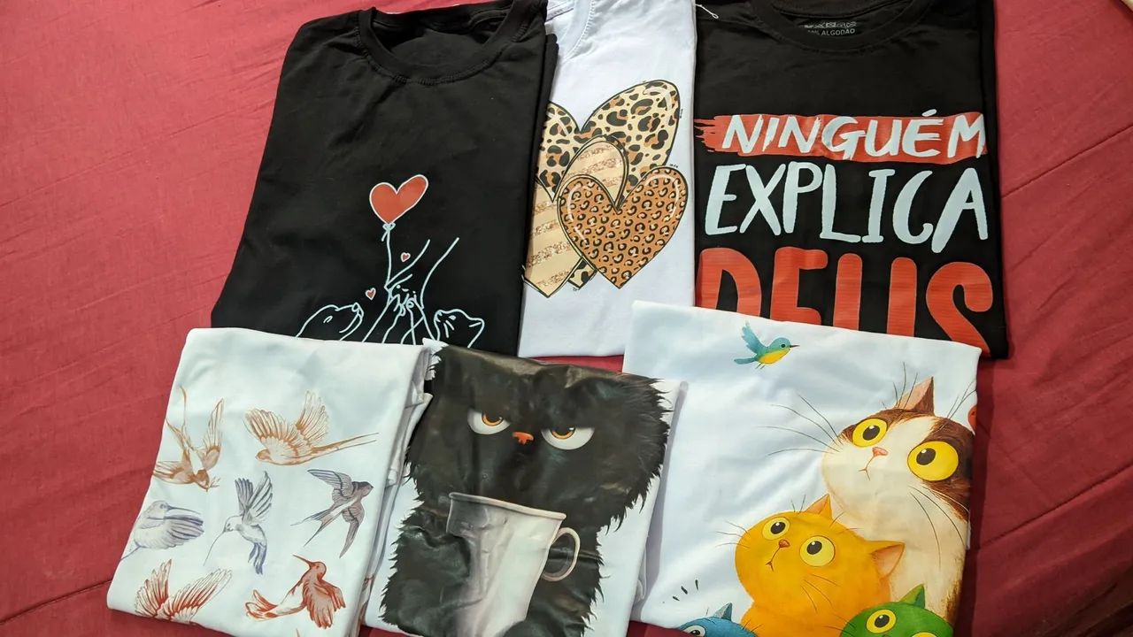 Lote de camisetas variadas  - Foto 5