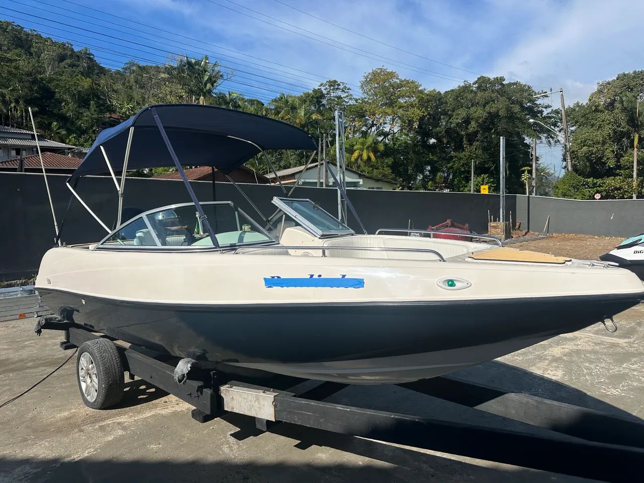 Lancha 2024  Ventura 19 motor 2024 com 100 hp 56 hr - Foto 7
