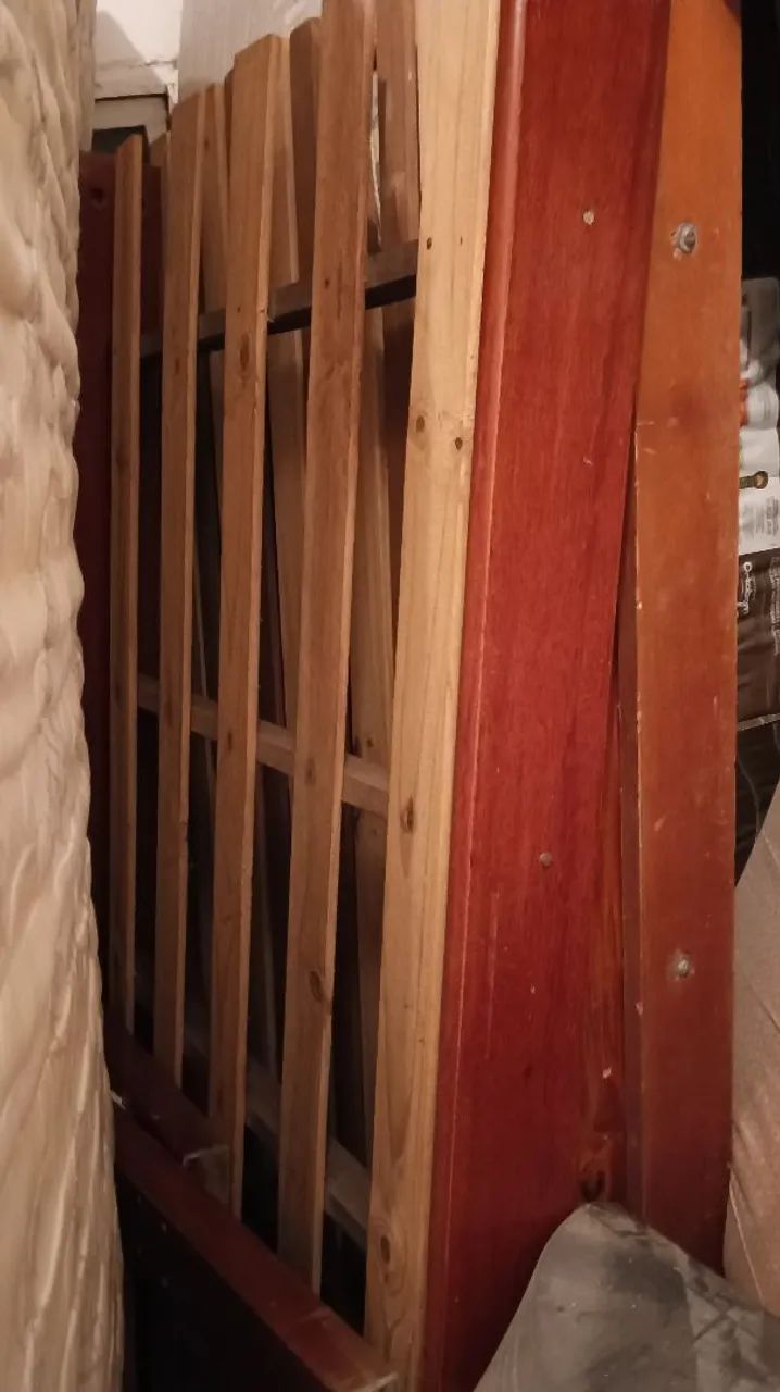 Cama de solteiro com colchão