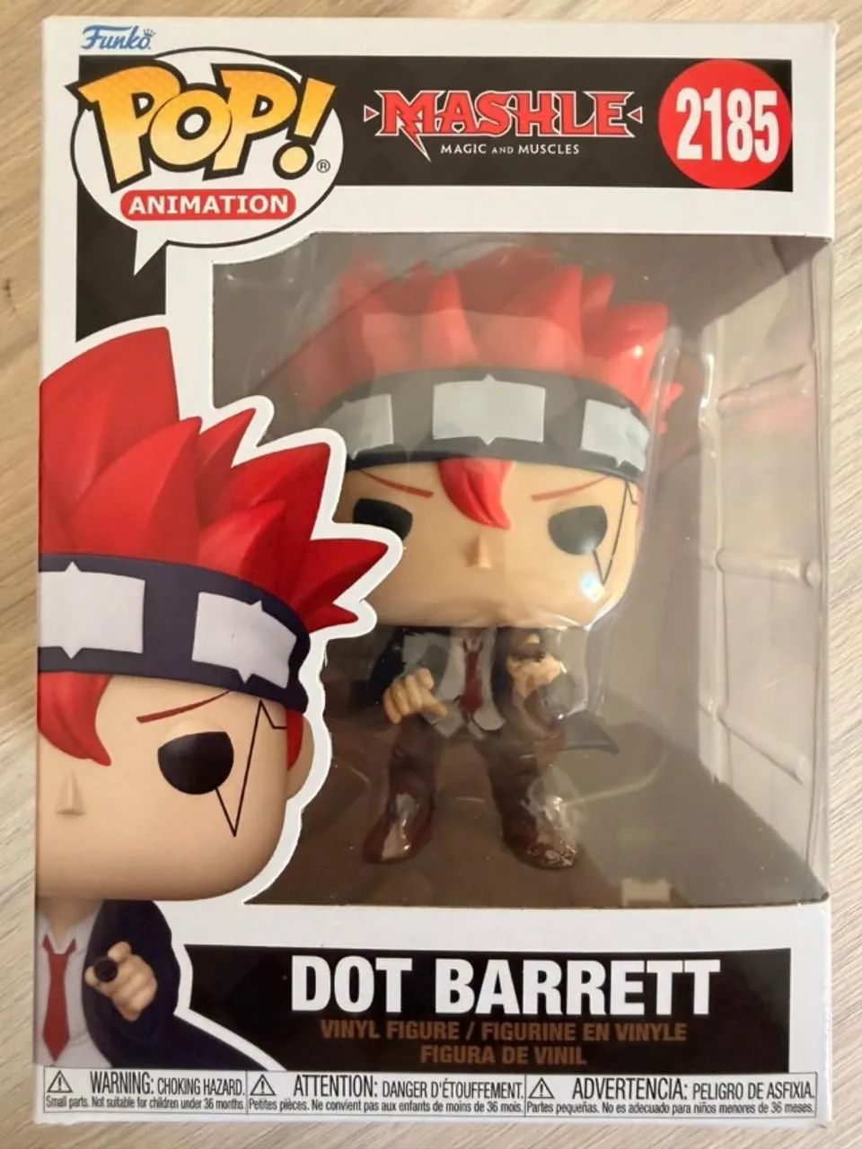 Funko Pop Mashle Dot Barrett 2185