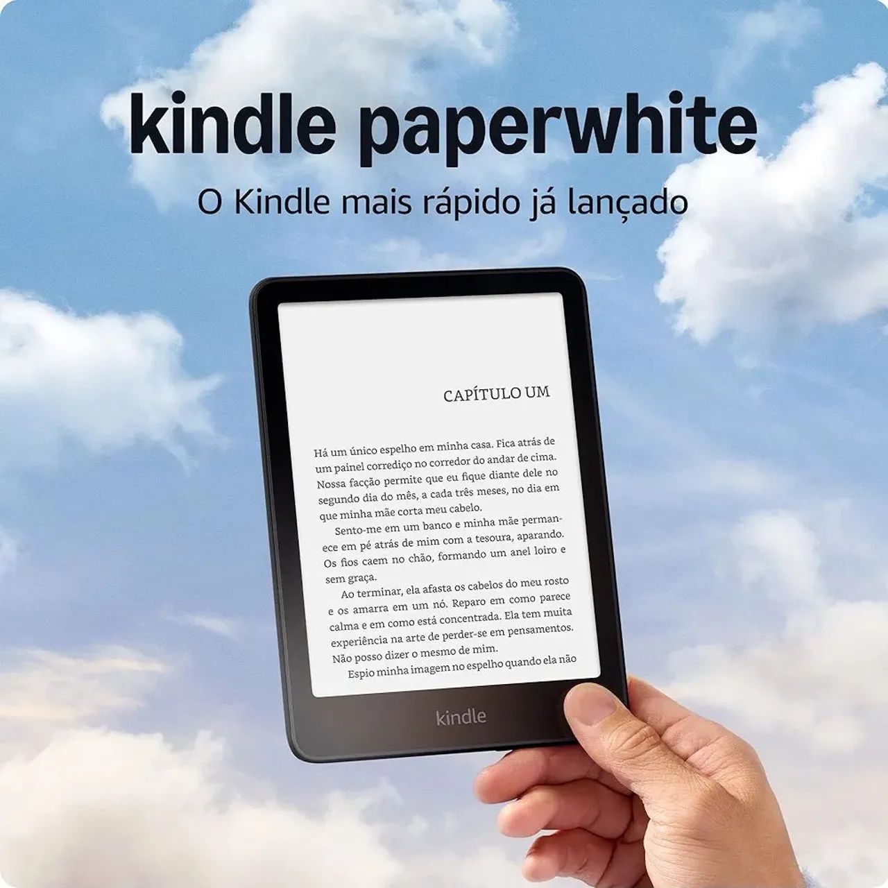 Kindle Paperwhite (12ª Geração) o mais atual e o mais rápido já