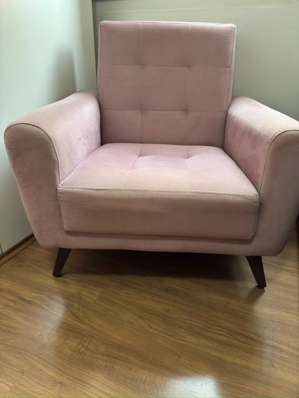 Poltrona suede rosa - Foto 3