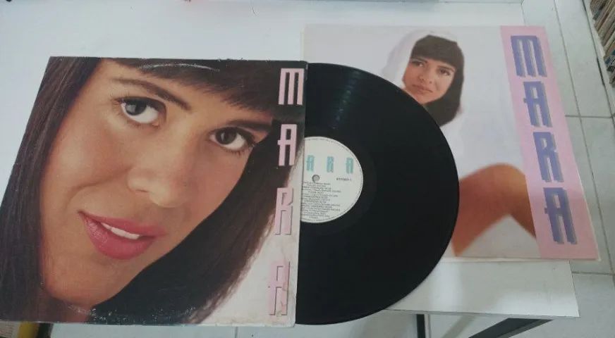 Mara Lp vinil 1994 - Deixa o coração te guiar - Foto 2