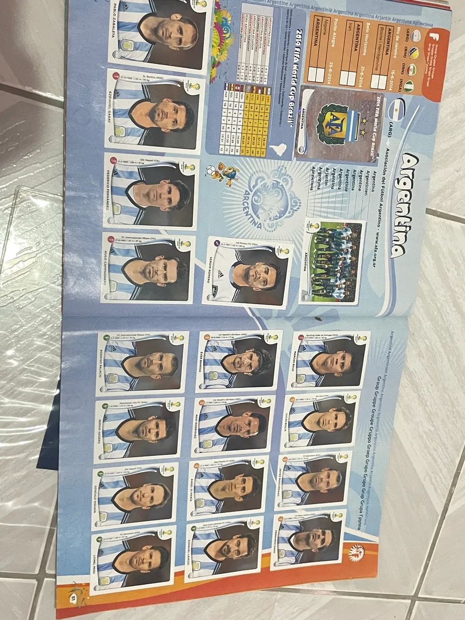 Álbum copa 2014 - Foto 2