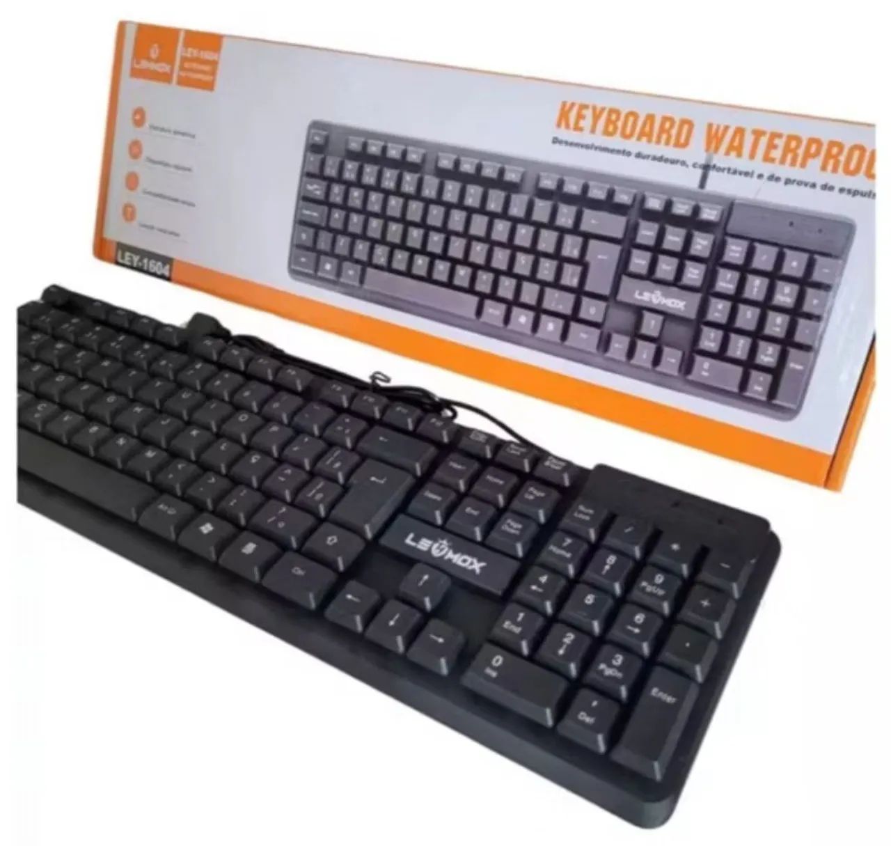 Teclado com  fio lehmox - Foto 2