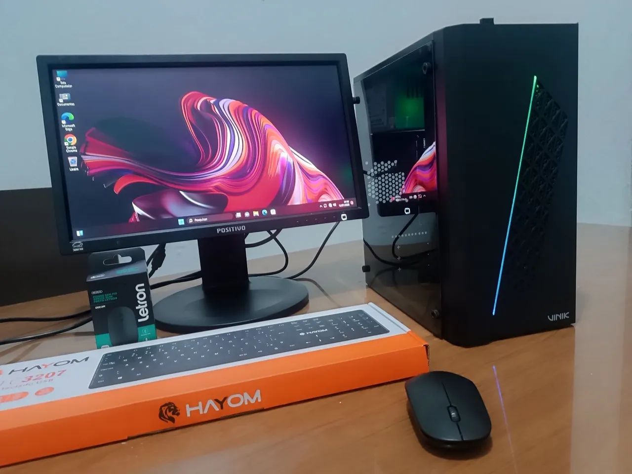 Computador core i 5, windows 11 pro, 8 GB, ssd256