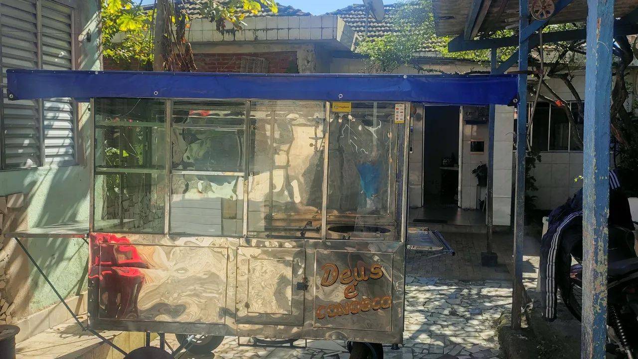 Carrinho de pastel e lanches e hot dog  - Foto 2