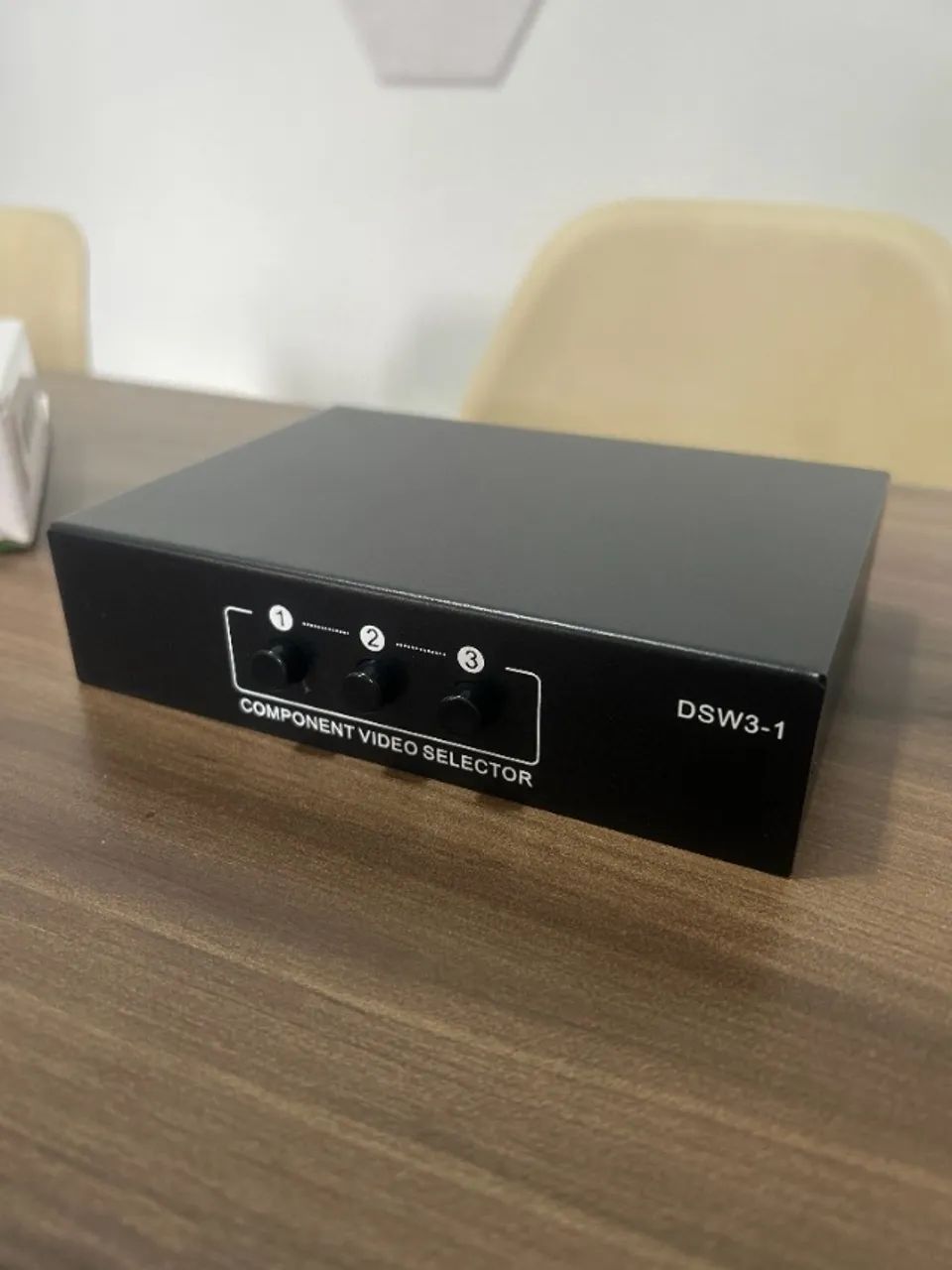 Switcher HUB de video componente para PS2 Wii Xbox DVD - NOVO - Foto 4