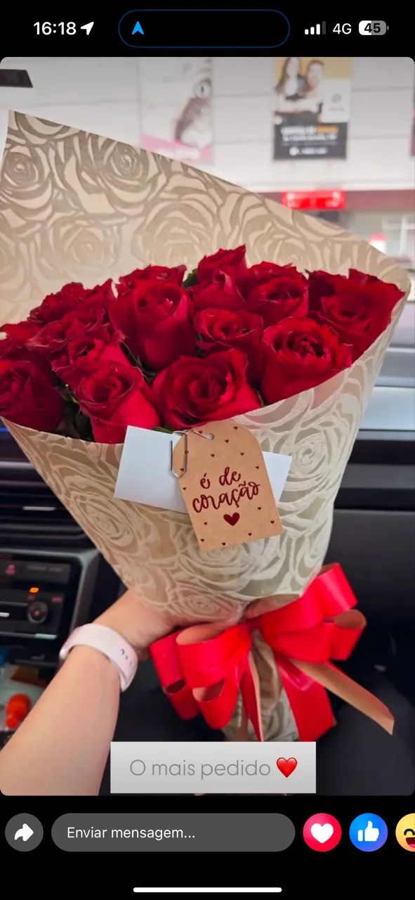 Buquê de flores vários modelos DIA DAS MULHERES 08/03 - Foto 4