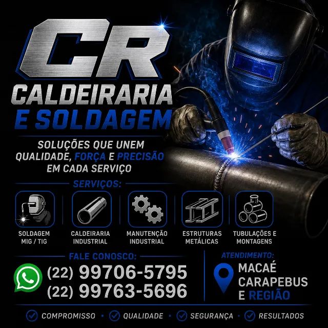 RC trabalho de soldagem industrial 