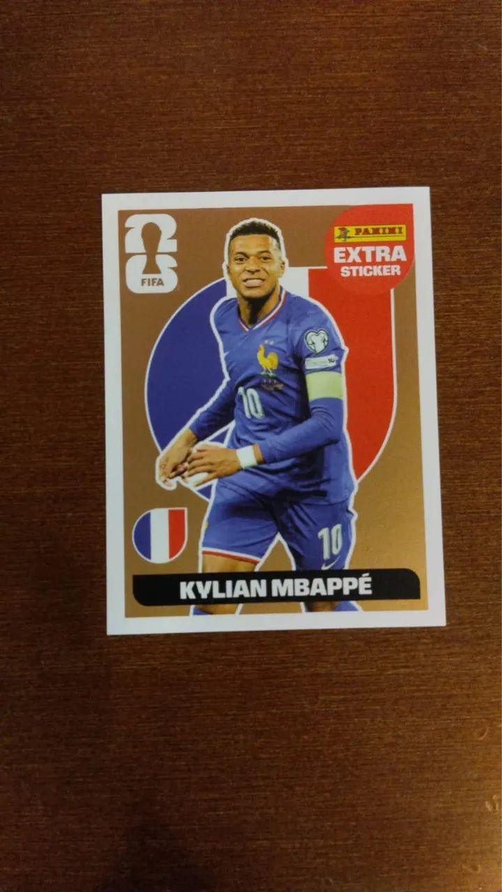 Figurinha Legend Kylian Mbappé 2026
