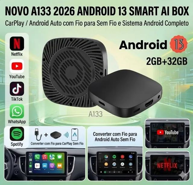 Streaming Box Automotivo Kowankit 32GB