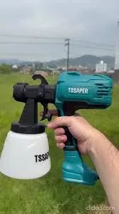 Pulverizador de Tinta Compressor Elétrico Para Pintura Profissional 500w C/ Bico de Metal