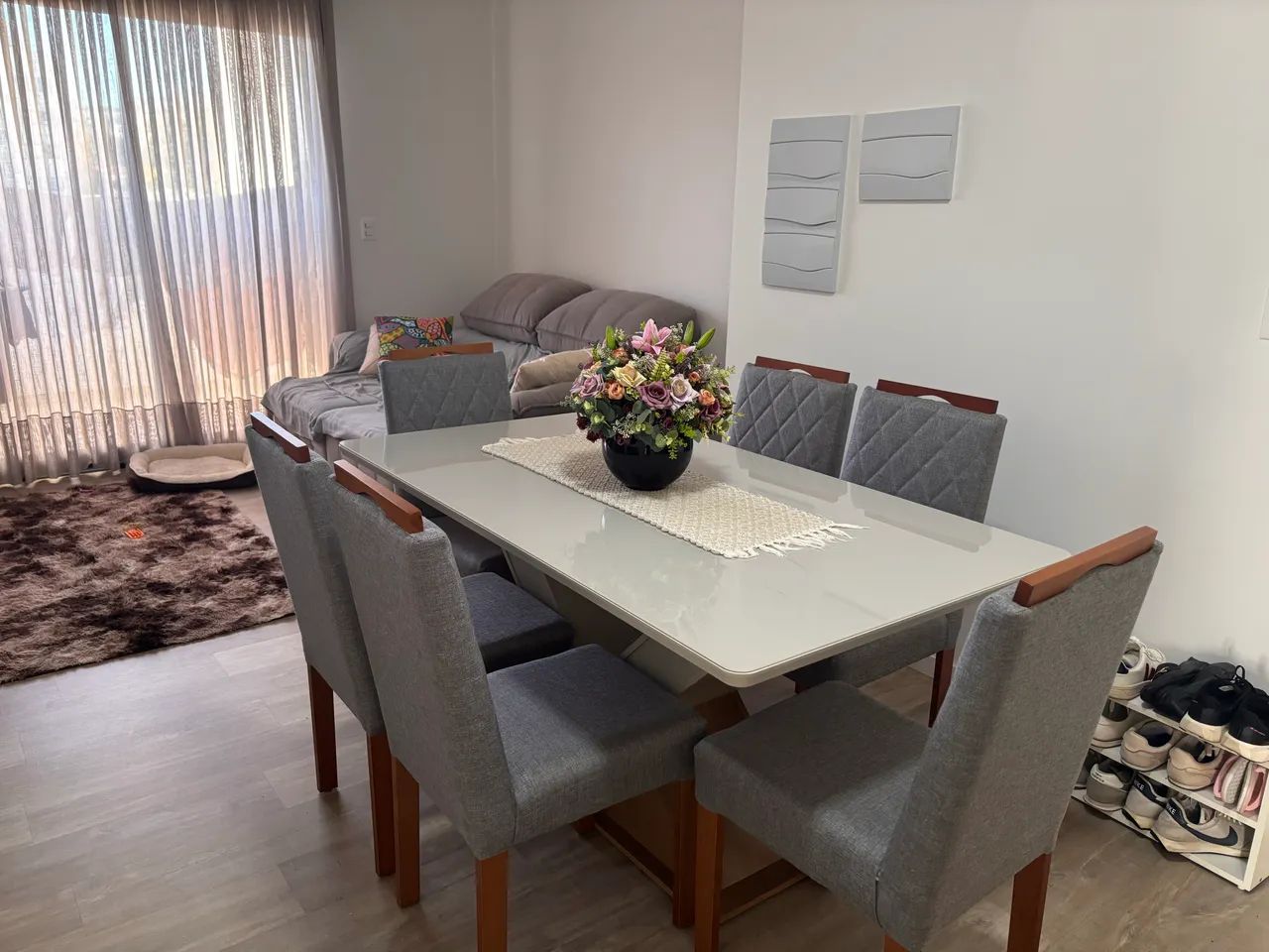 Jogo Mesa de jantar com cadeiras - Foto 3