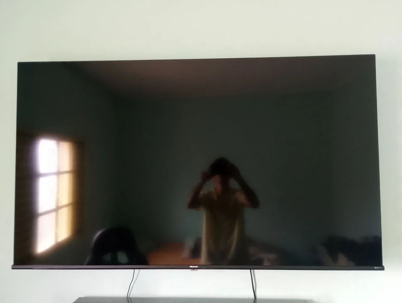 Smart TV 58 Polegadas Hisense 4K - Modelo 58A6NV (Estado de Nova