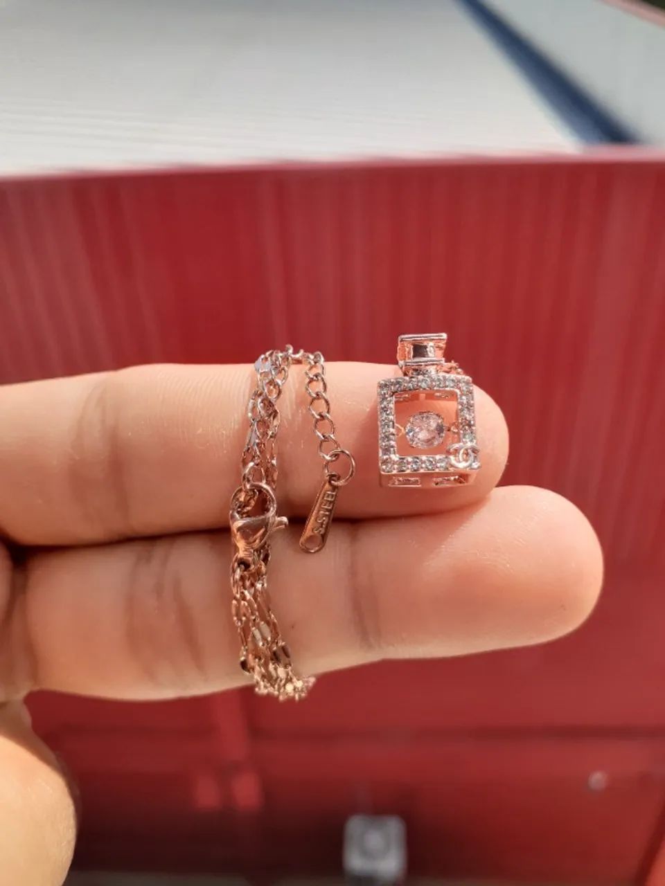 Colar Rosa De Perfume Na Moda, Promoção  - Foto 3