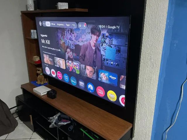 Smart TV TCL QLED 65 Polegadas 4K Wi-Fi Android TV 65P7K em Excelente Estado