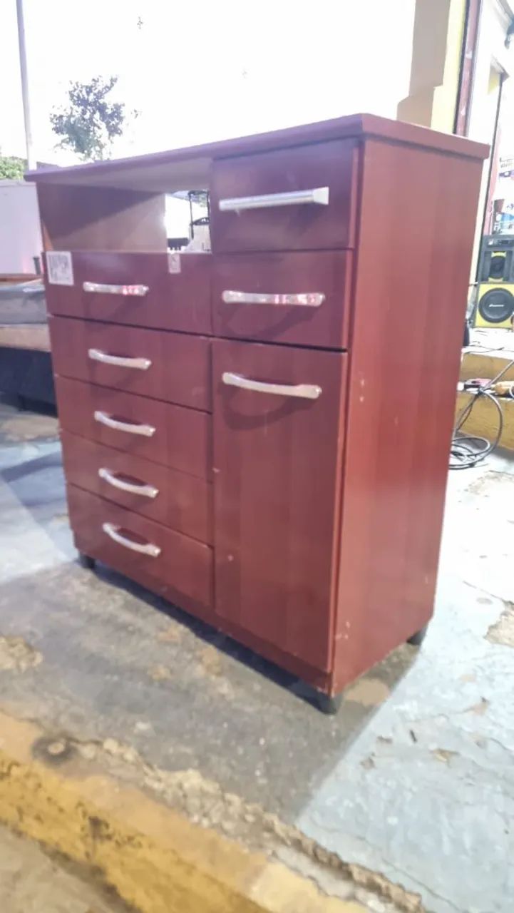 Comoda com 7 gavetas  e uma porta bem resistente ((ENTREGO GRATIS)) - Foto 3