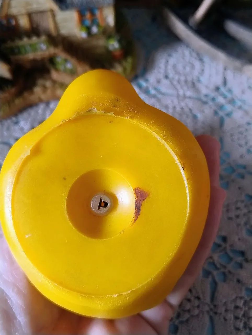 Antigo cisne de brinquedo em vinil - Foto 3