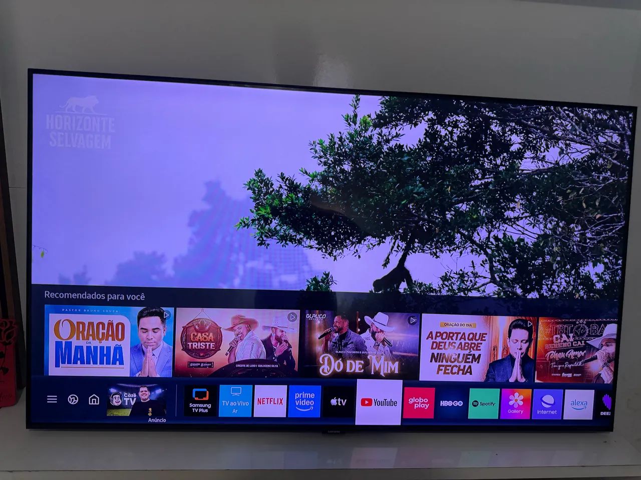 Tv led Samsung Smartv 4K 50 polegadas Wi-Fi Bluetooth Alexa Xbox YouTube Netflix ENTREGO