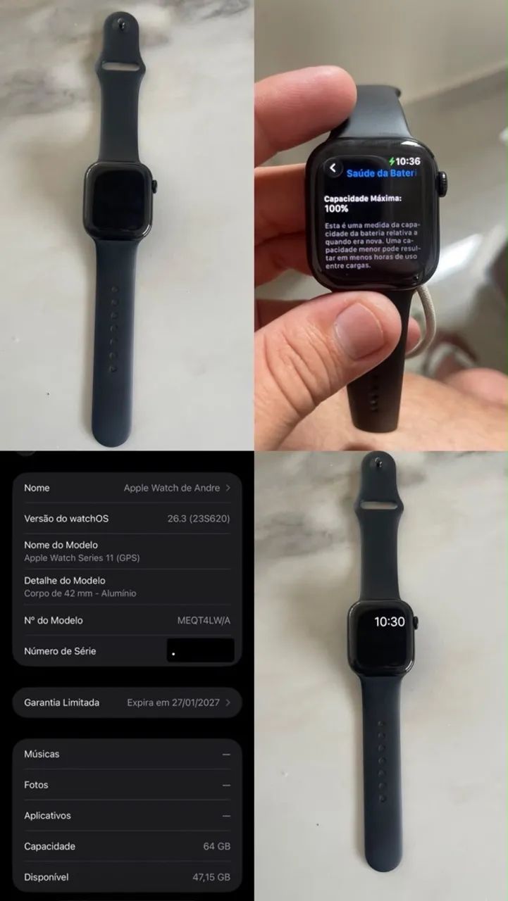 Apple Watch série 11 (GPS) - Foto 4