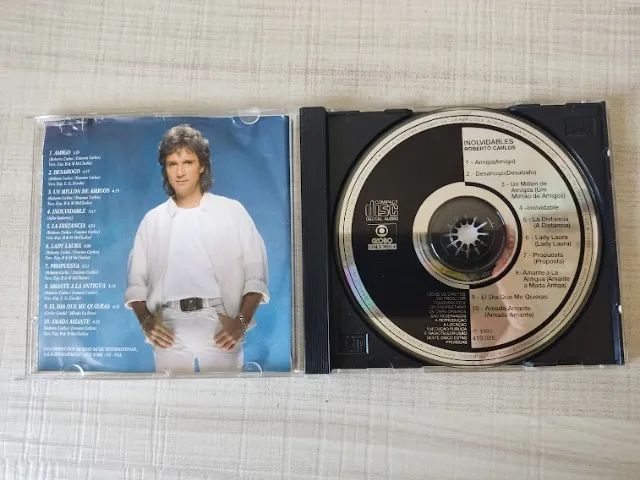 Cd Roberto Carlos - Inolvidables 1993 - Foto 3