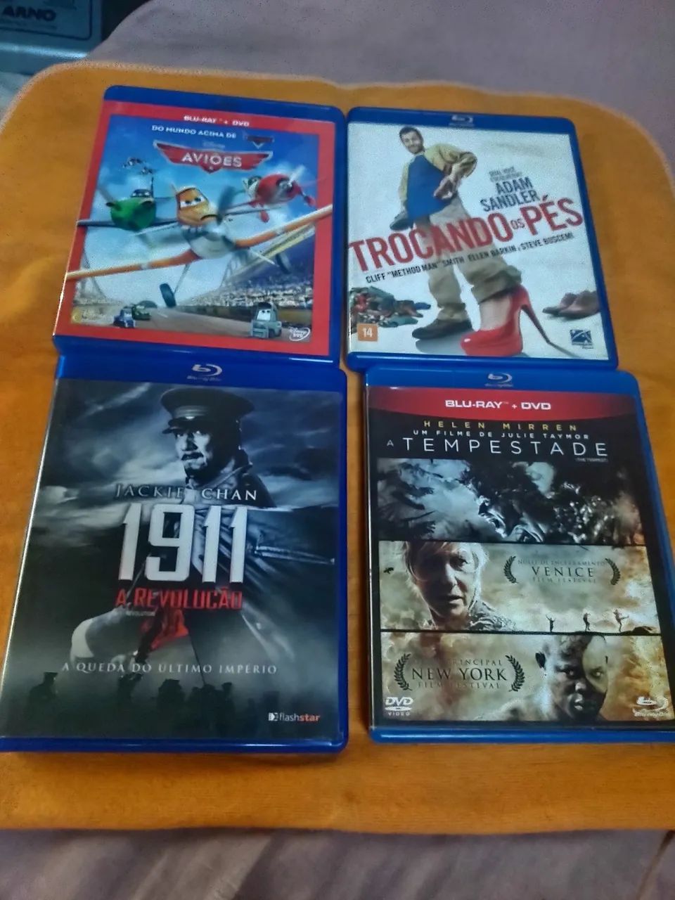 Combo de Blu Rays 4 Filmes