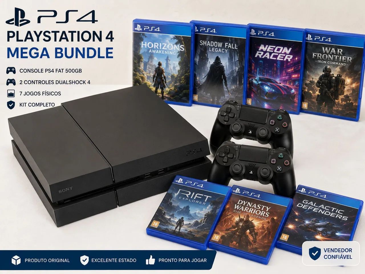 Ps4 FAT com garantia 
