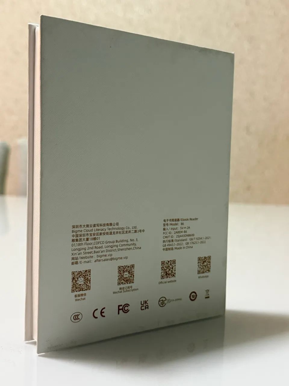 Leitor de Ebook Colorido Bigme B6, Tablet e-Paper de 6 Polegadas, 4GB+64GB , Android 14 - Foto 5