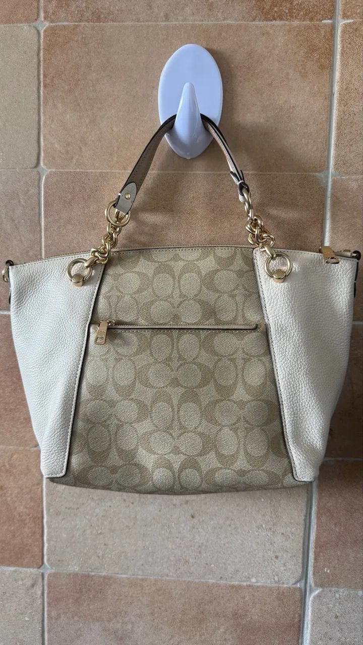 Bolsa Coach nova com alça extra removível  - Foto 3