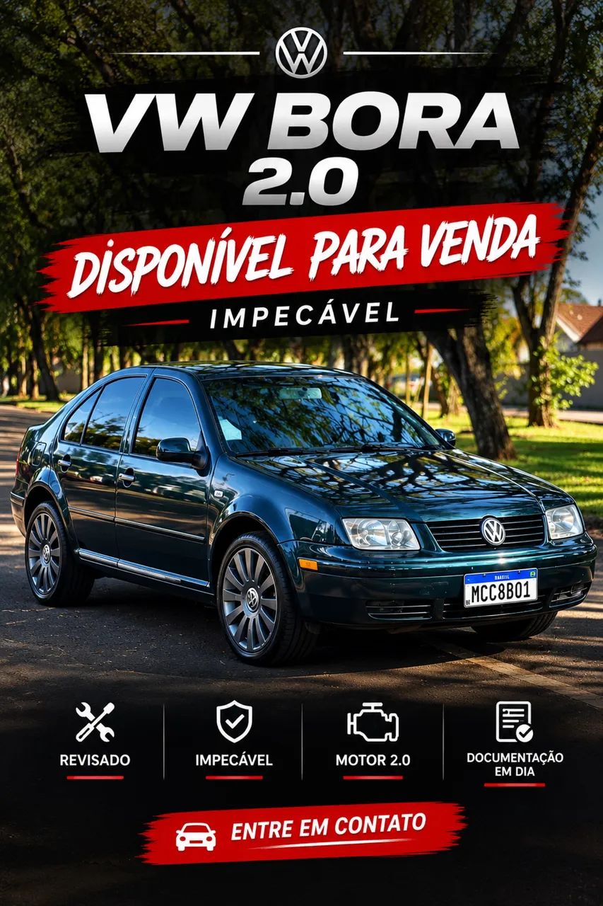 Volkswagen Bora 2.0/ 2.0 Flex 8V Mec. 2001