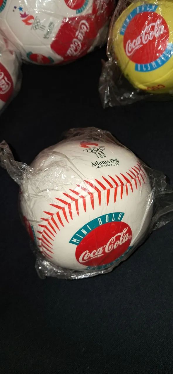 Mini bola Coca Cola Olimpiadas Atlanta 1996 - Foto 5