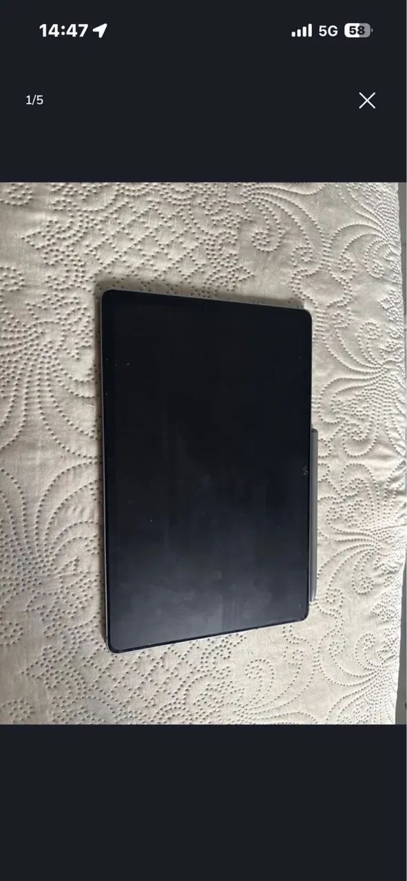 TAB S9FE 10.9 128gb cinza espacial