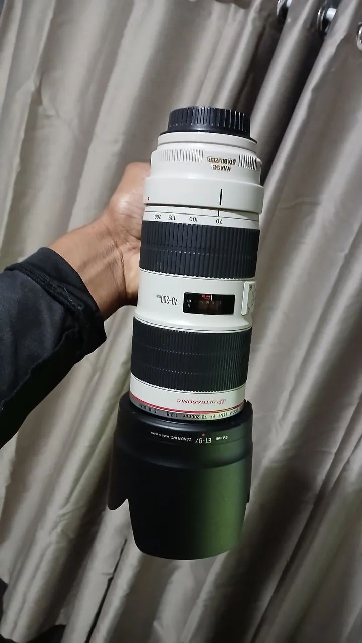 Lente canon 70 200mm  - Foto 4