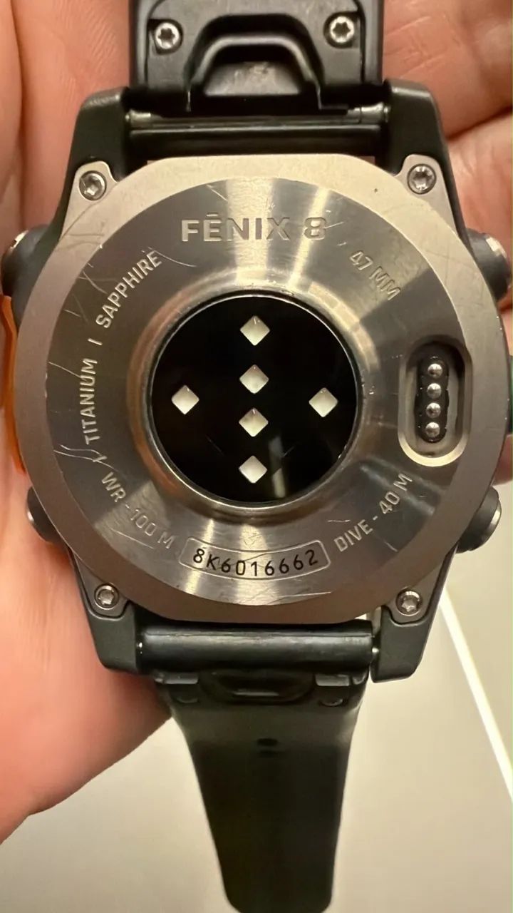 Fênix 8 amoled sapphire titanium - Foto 3