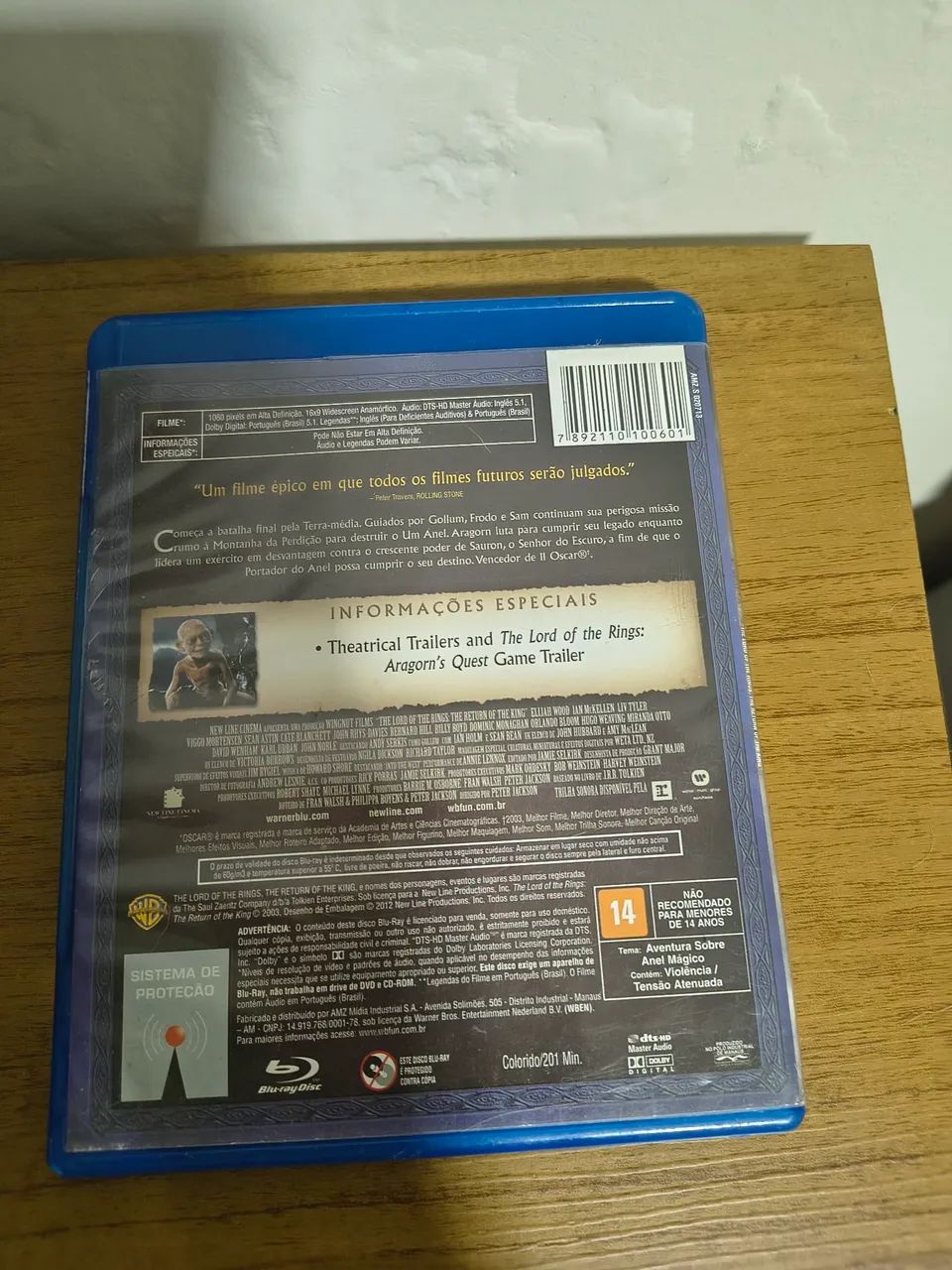 Blu Ray senhor dos anéis  - Foto 3