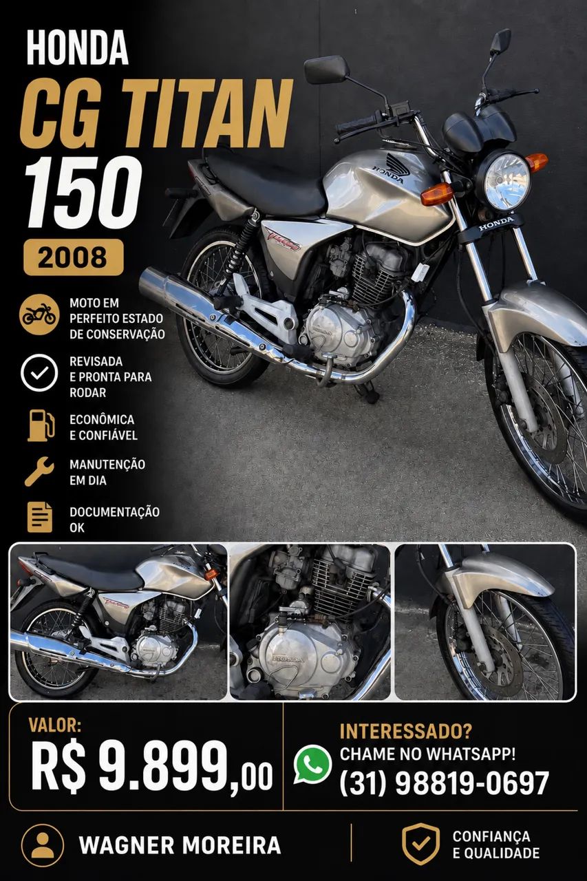 Honda CG Titan 150 ESD 2008 - Foto 2