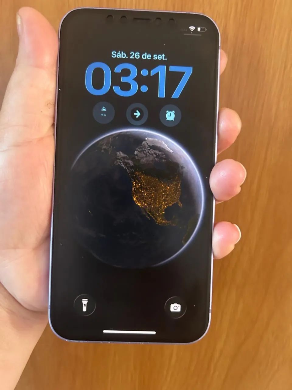 iPhone 12 lilás,128 gb