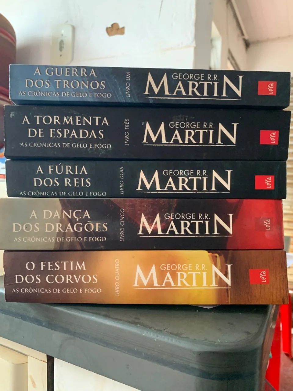 Livros Game Of Thrones 
