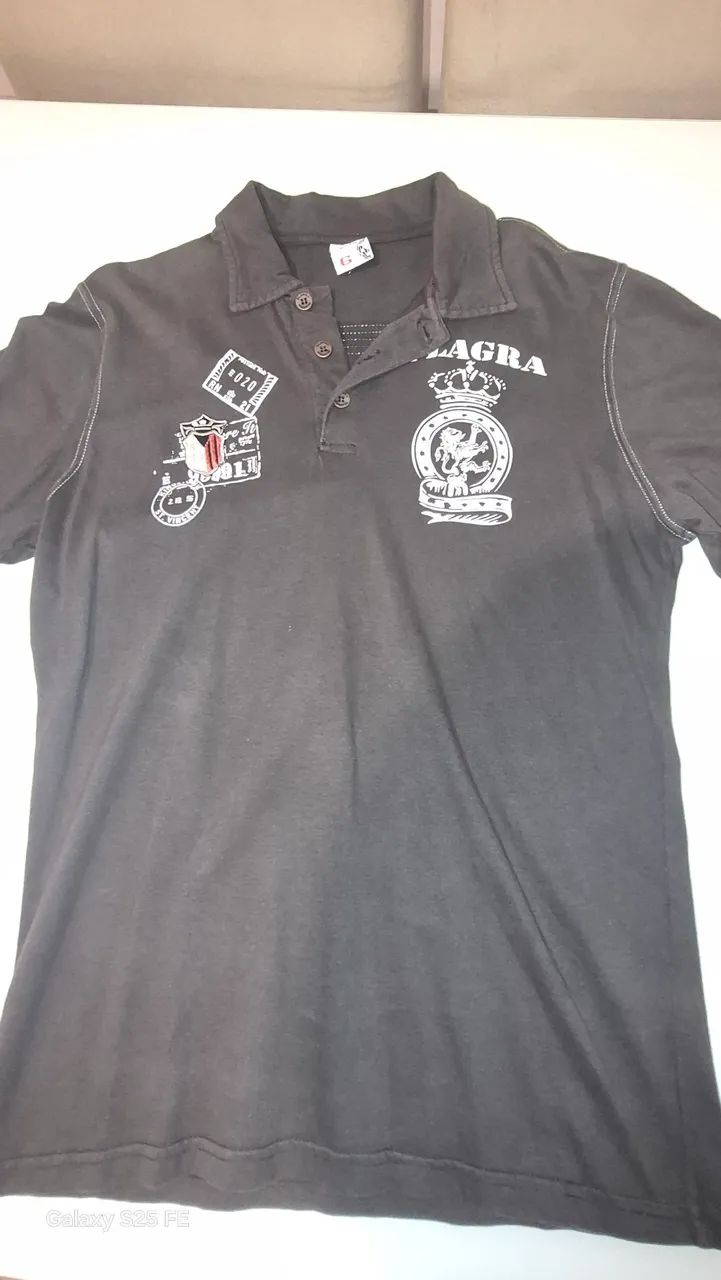 Camisa Polo manga comprida 