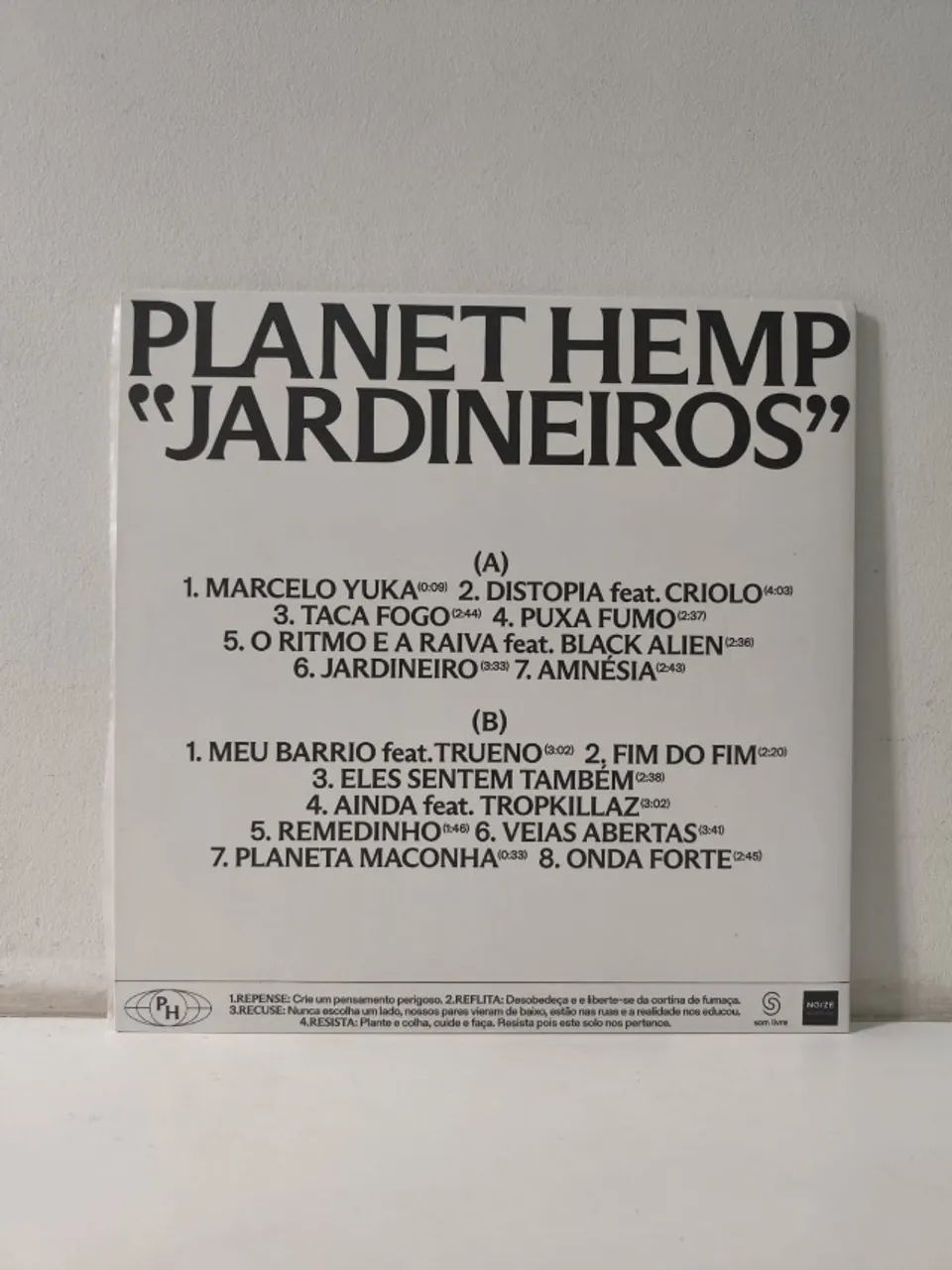 LP Disco de Vinil Planet Hemp - Jardineiros (2023) Noize - Foto 2