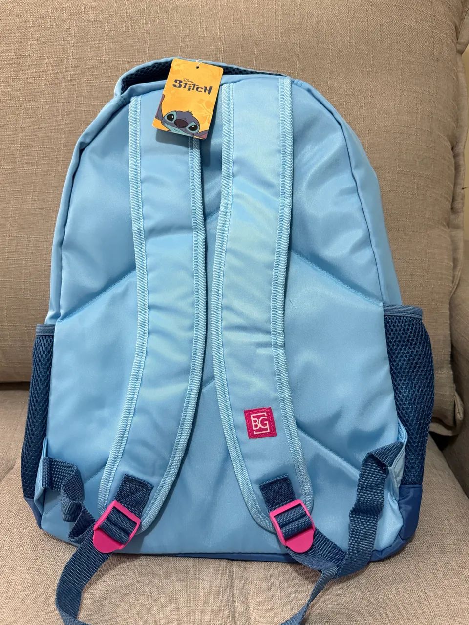 Mochila e Estojo Stitch Baggagio  - Foto 2