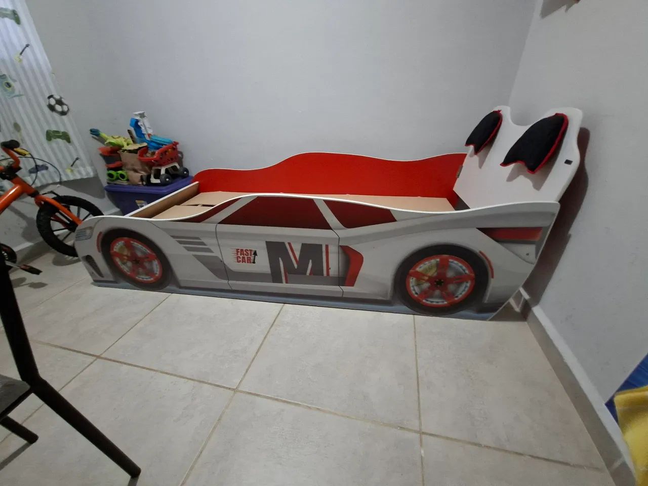 Cama infantil relâmpago Mcqueen - Foto 3