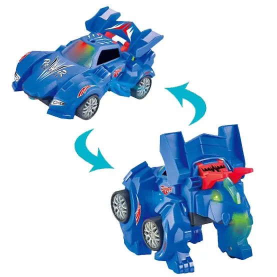 Carrinho de Dinossauro Transforma em Robô  - Foto 2
