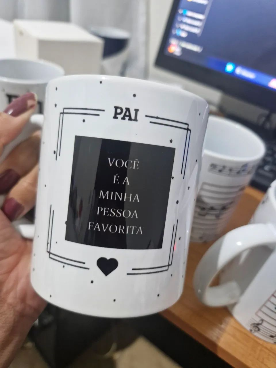 CANECA DIA DOS PAIS - Foto 3