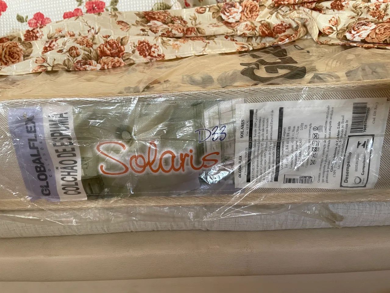 Colchão de espuma D33 